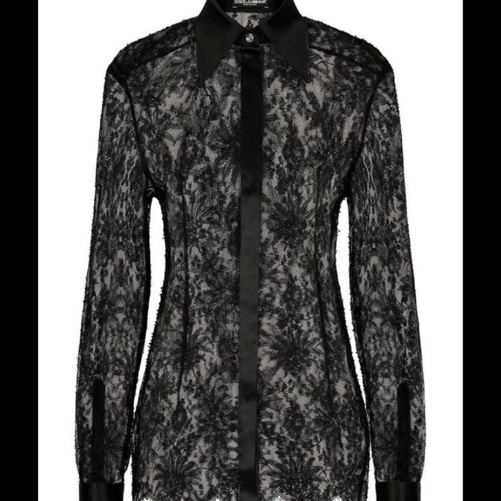 Dolce Gabbana Vintage Lace shirt